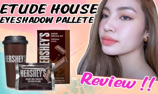 An honest review on Etude House Hershey’s eyeshadow palette